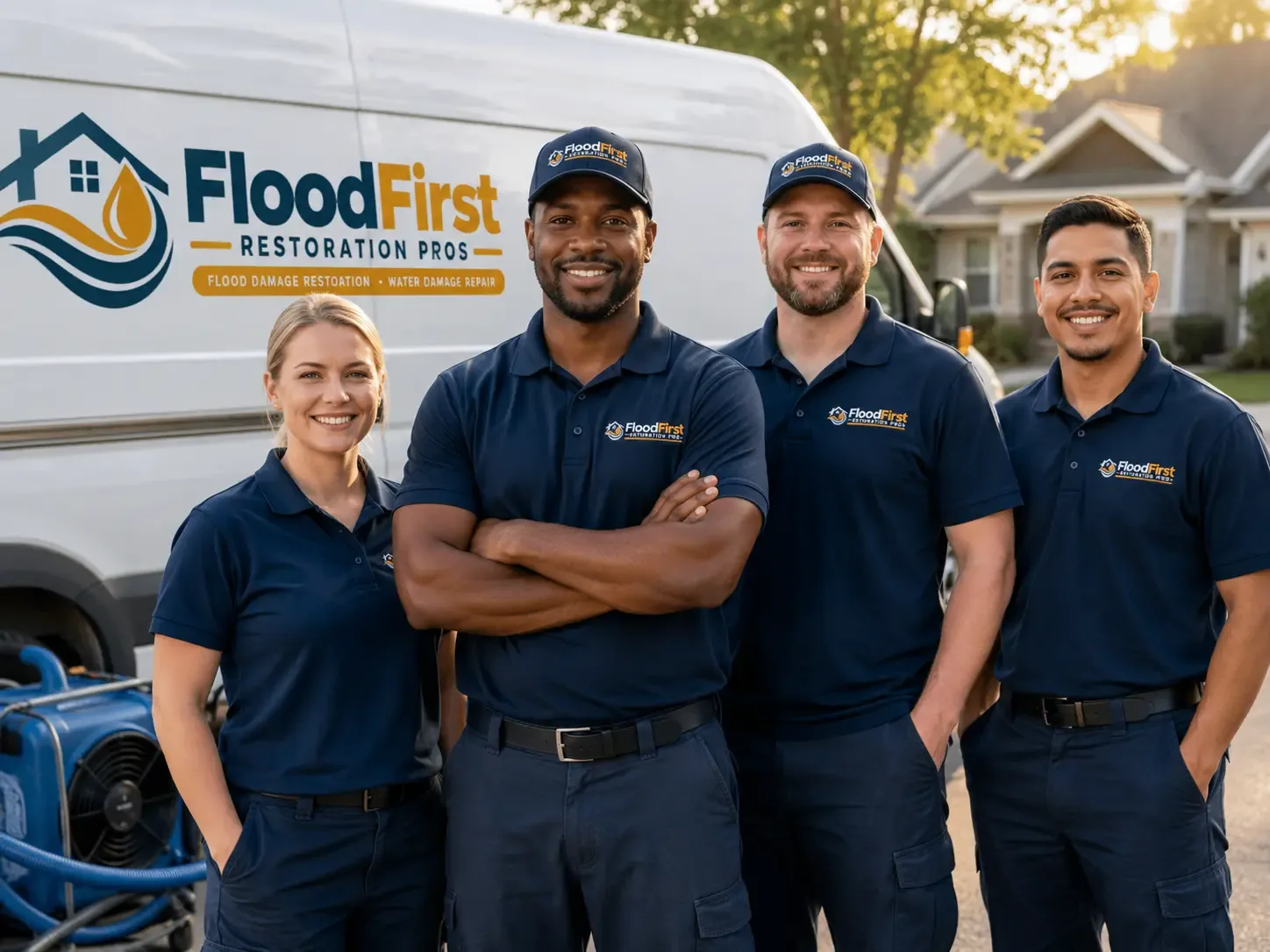 Flood Damage Restoration company in Rhodes, IA